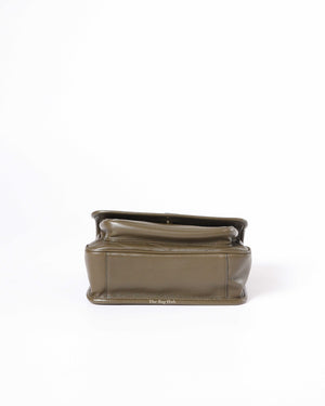 Saint Laurent Dark Green Niki Baby Chain Bag
