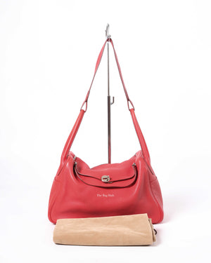 Hermes Pink Lindy 34 Bag