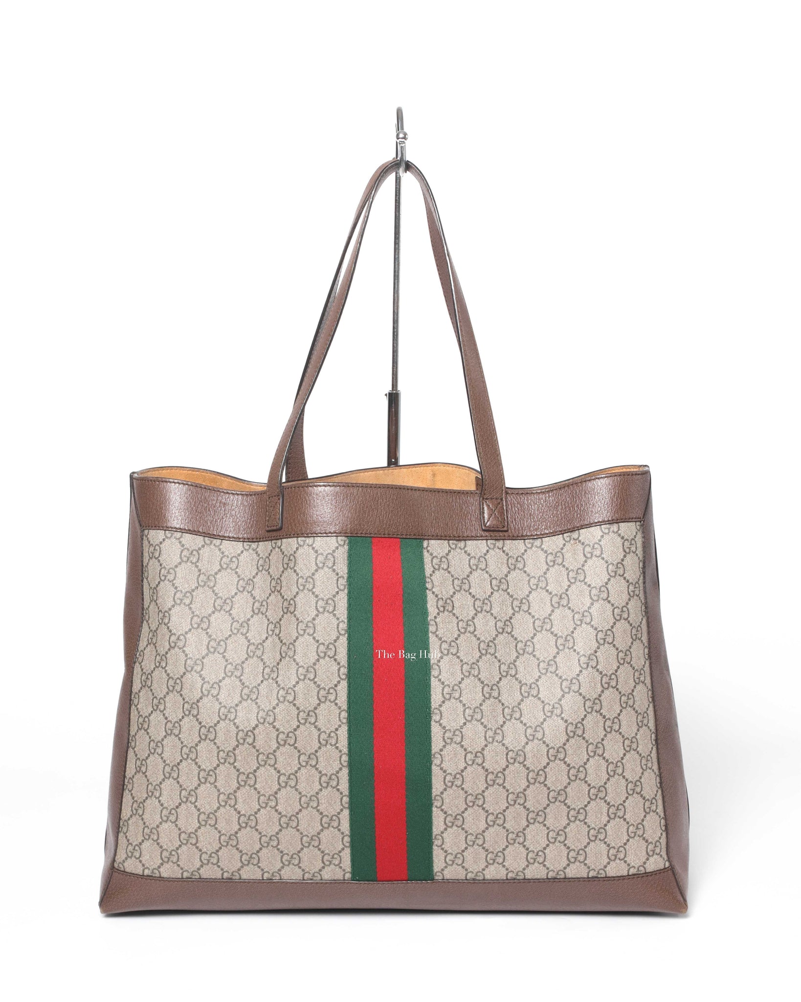 Gucci Beige/Ebony Ophidia GG Soft Medium Tote Bag-3