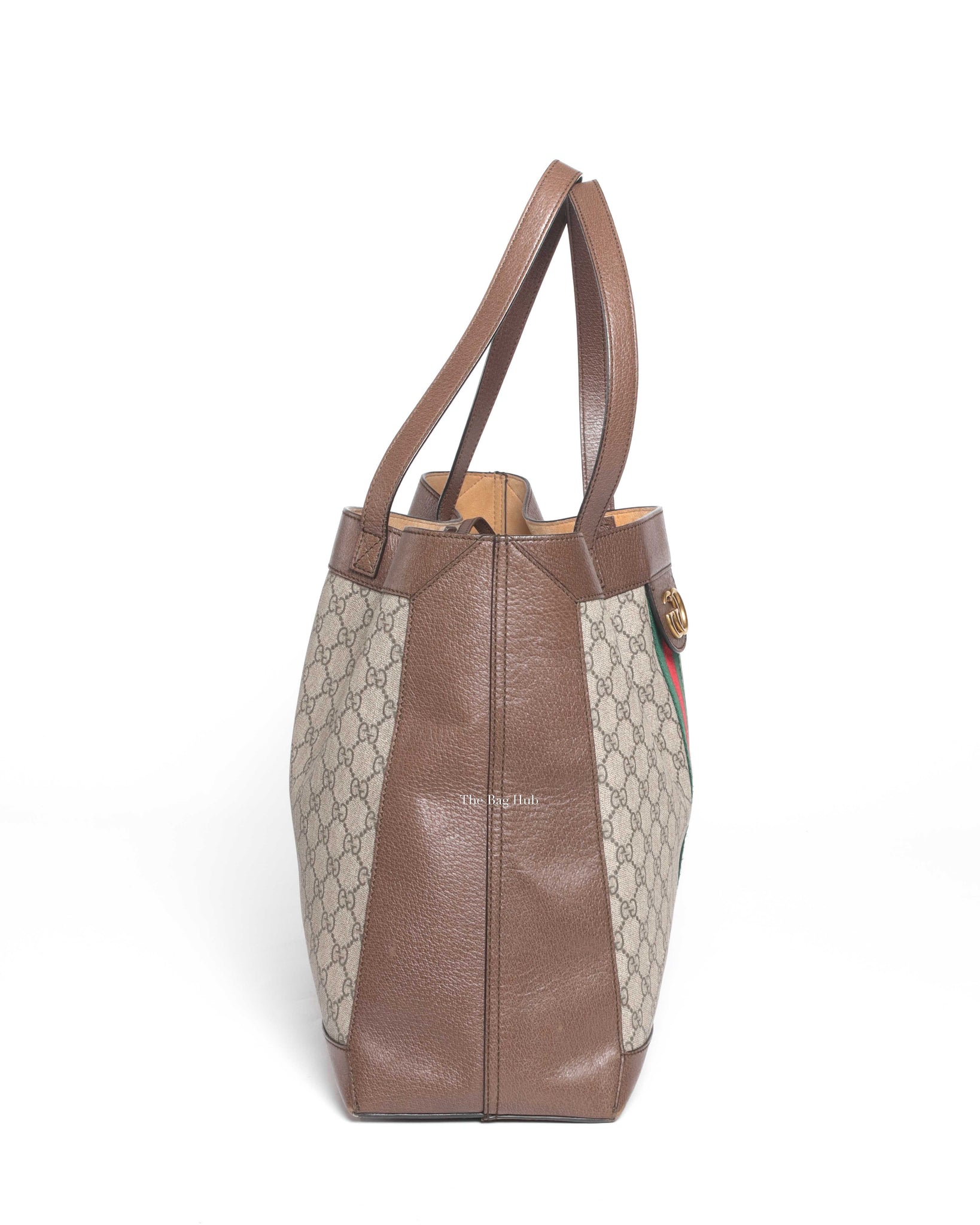 Gucci Beige/Ebony Ophidia GG Soft Medium Tote Bag-4