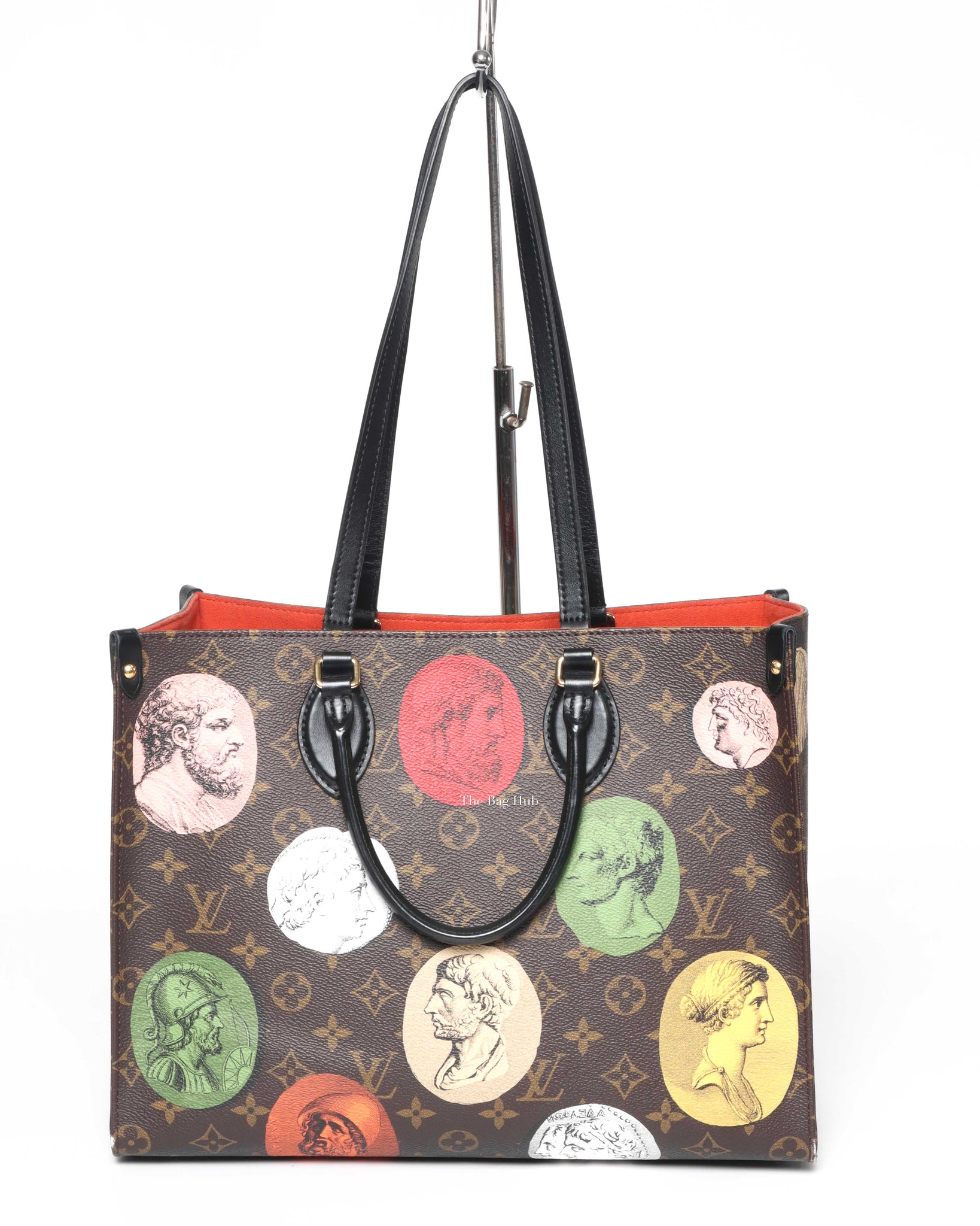 LOUIS VUITTON X Fornasetti Monogram Cameo Neverfull MM 1279584