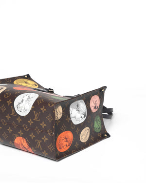 Louis Vuitton Monogram Cameo x Fornasetti Capsule OTG MM Bag-8