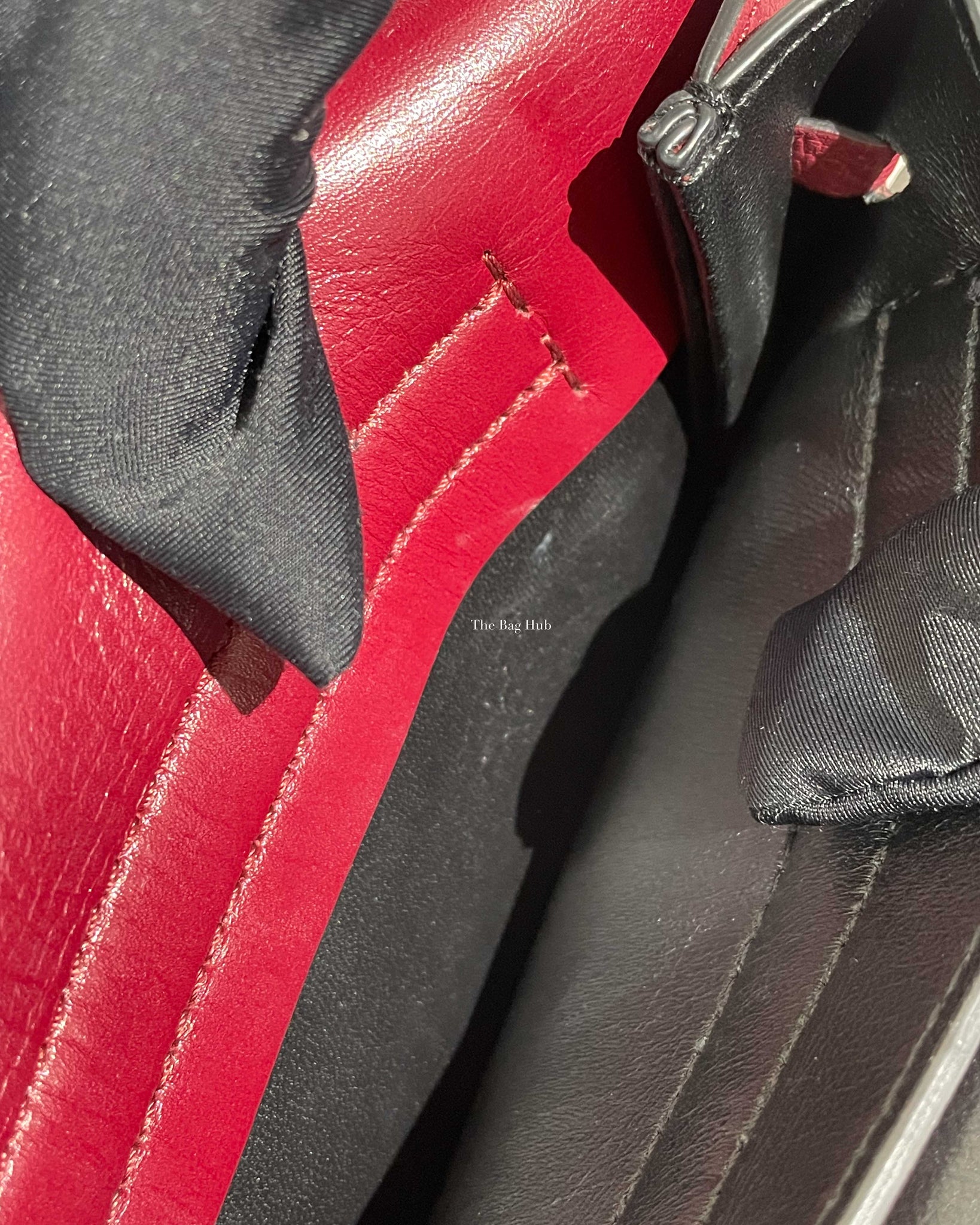 Valentino Red V Ring Crossbody Bag