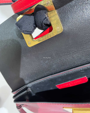 Valentino Red V Ring Crossbody Bag