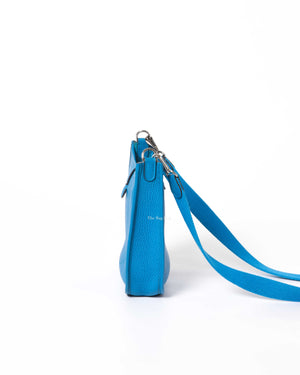 Hermes Bleu Zanzibar Evelyne TPM Bag