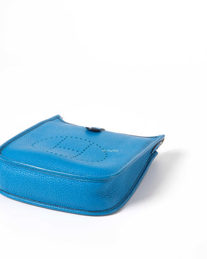 Hermes Bleu Zanzibar Evelyne TPM Bag