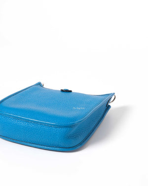 Hermes Bleu Zanzibar Evelyne TPM Bag