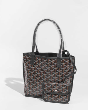 Shop GOYARD GOYARD Anjou Mini Black by katieee