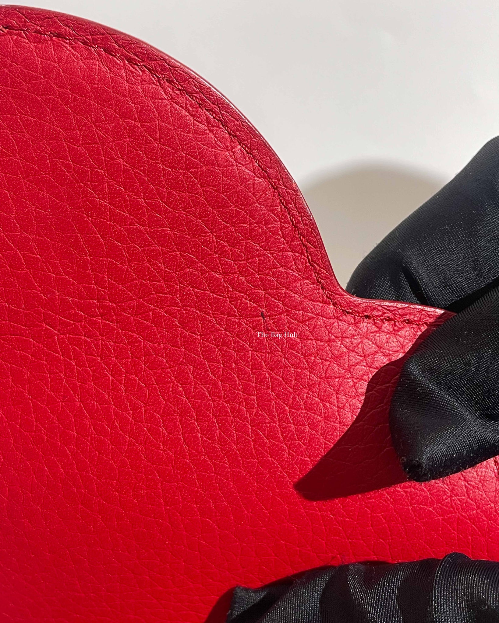 Louis Vuitton Red/Snakeskin Capucines MM Bag-14