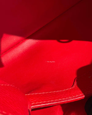 Louis Vuitton Red/Snakeskin Capucines MM Bag-19