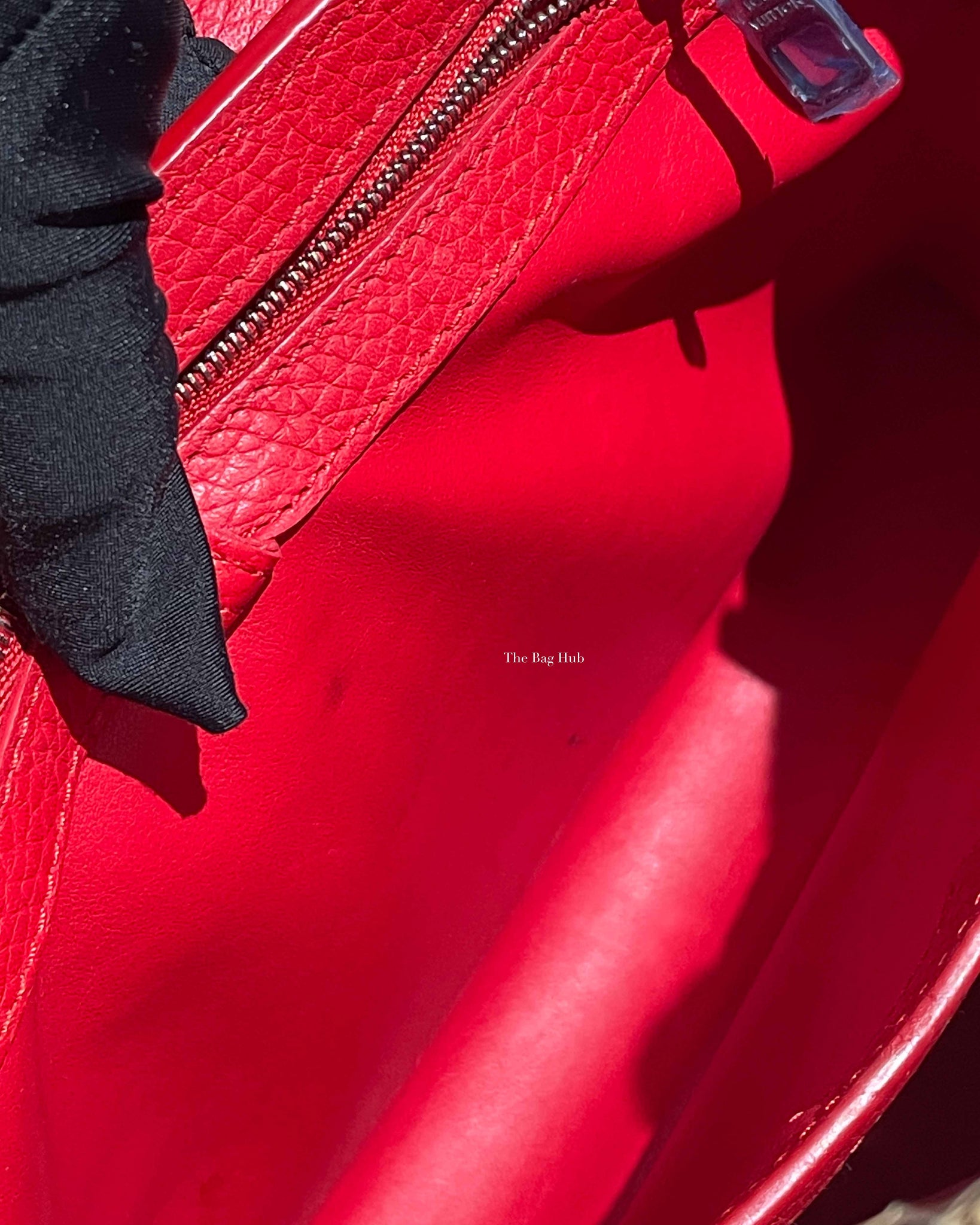 Louis Vuitton Red/Snakeskin Capucines MM Bag-22