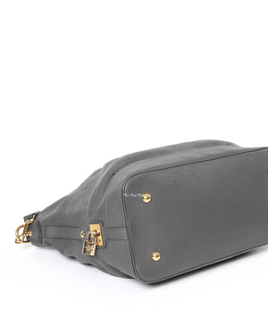 Louis Vuitton Grey Monogram Mahina Stellar GM Bag