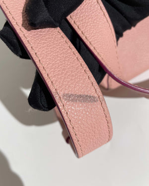 Louis Vuitton Pink/White LockMe Perforated Backpack-25