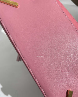 Loewe Pink Tricolor Leather Small Puzzle Bag-26