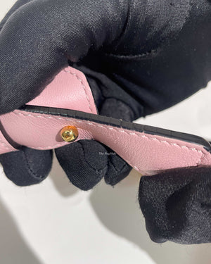 Loewe Pink Tricolor Leather Small Puzzle Bag-32