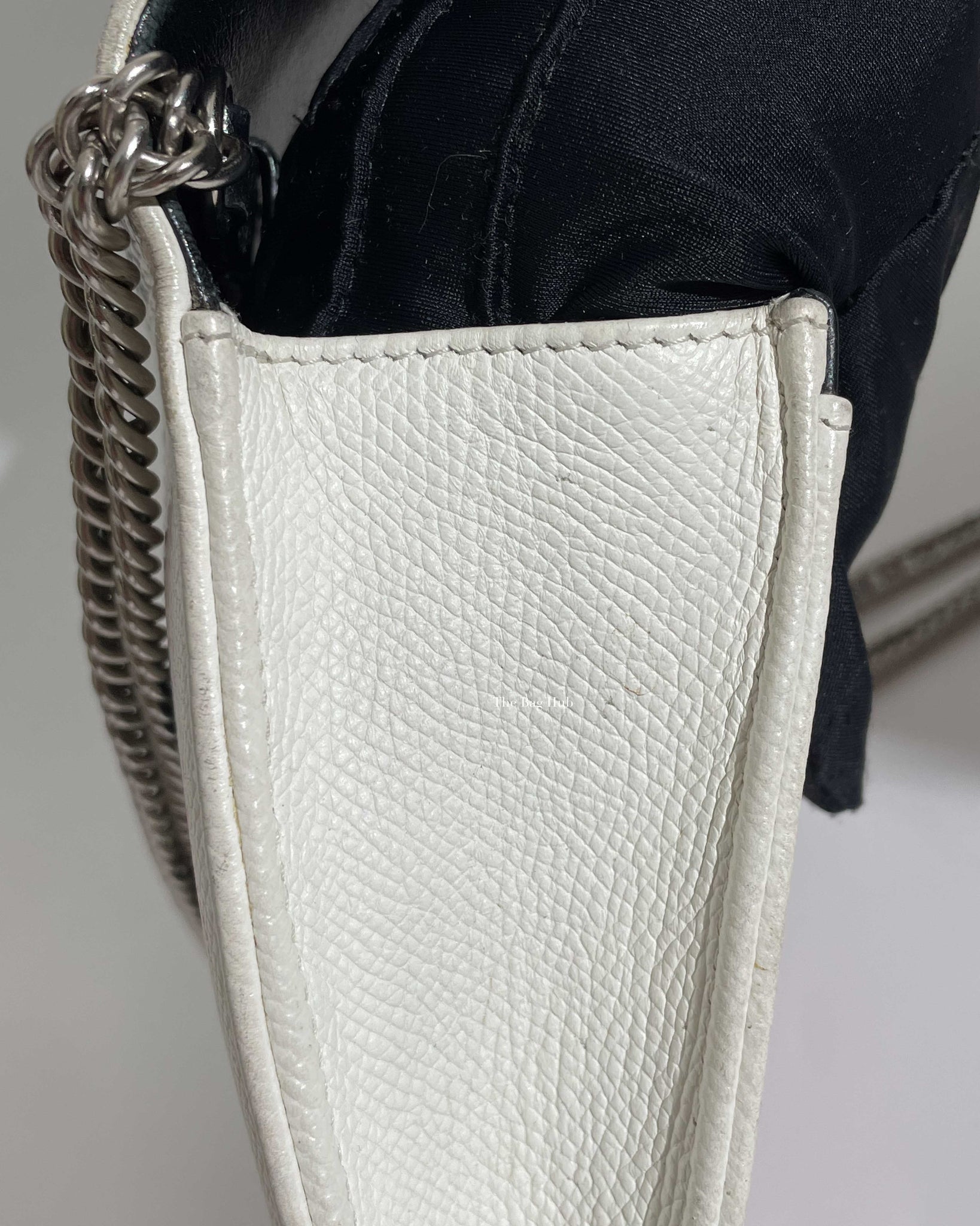 Balenciaga White Graffiti BB WOC