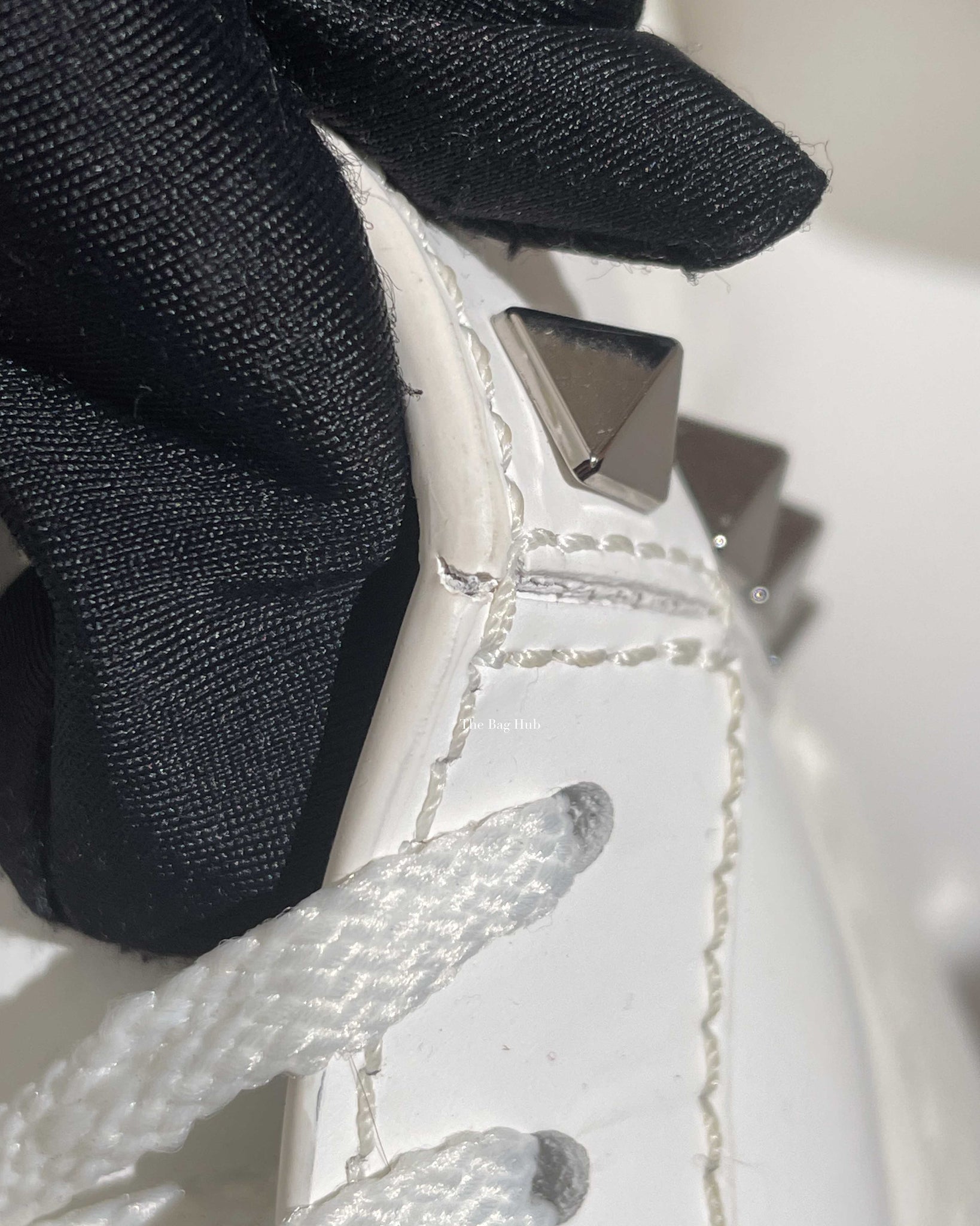 Valentino White X Undercover Rockstud Sneaker Size 36