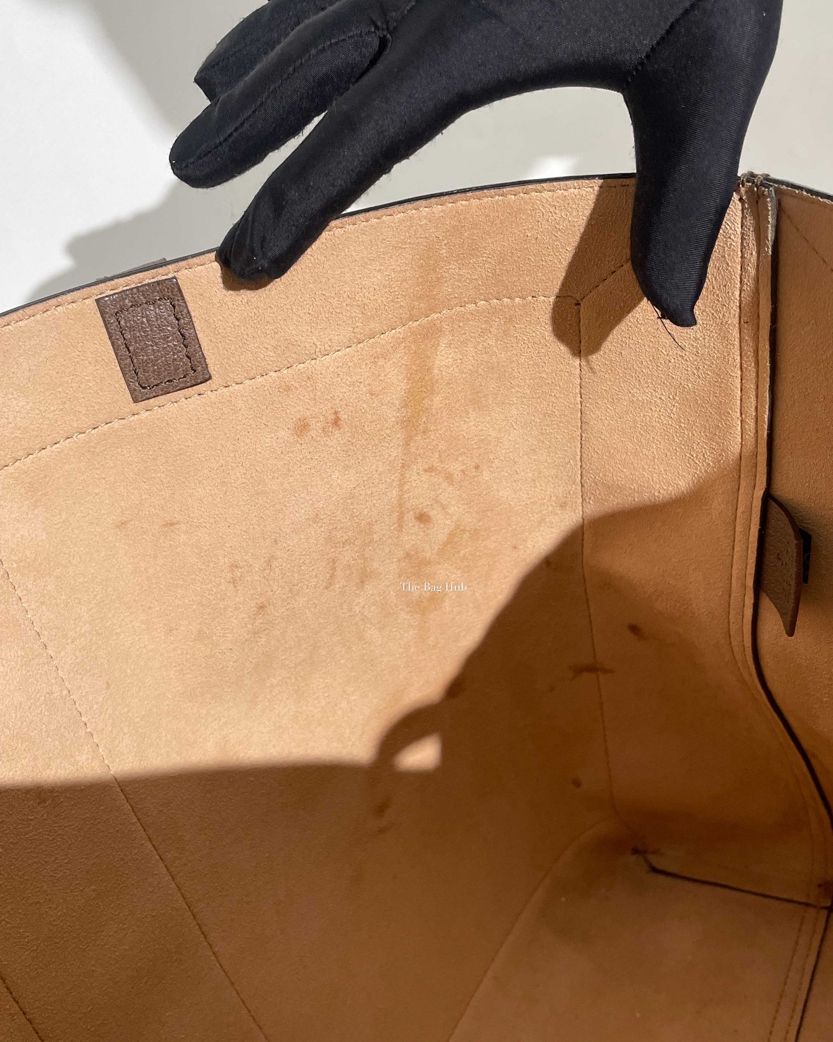 Gucci Beige/Ebony Ophidia GG Soft Medium Tote Bag-26