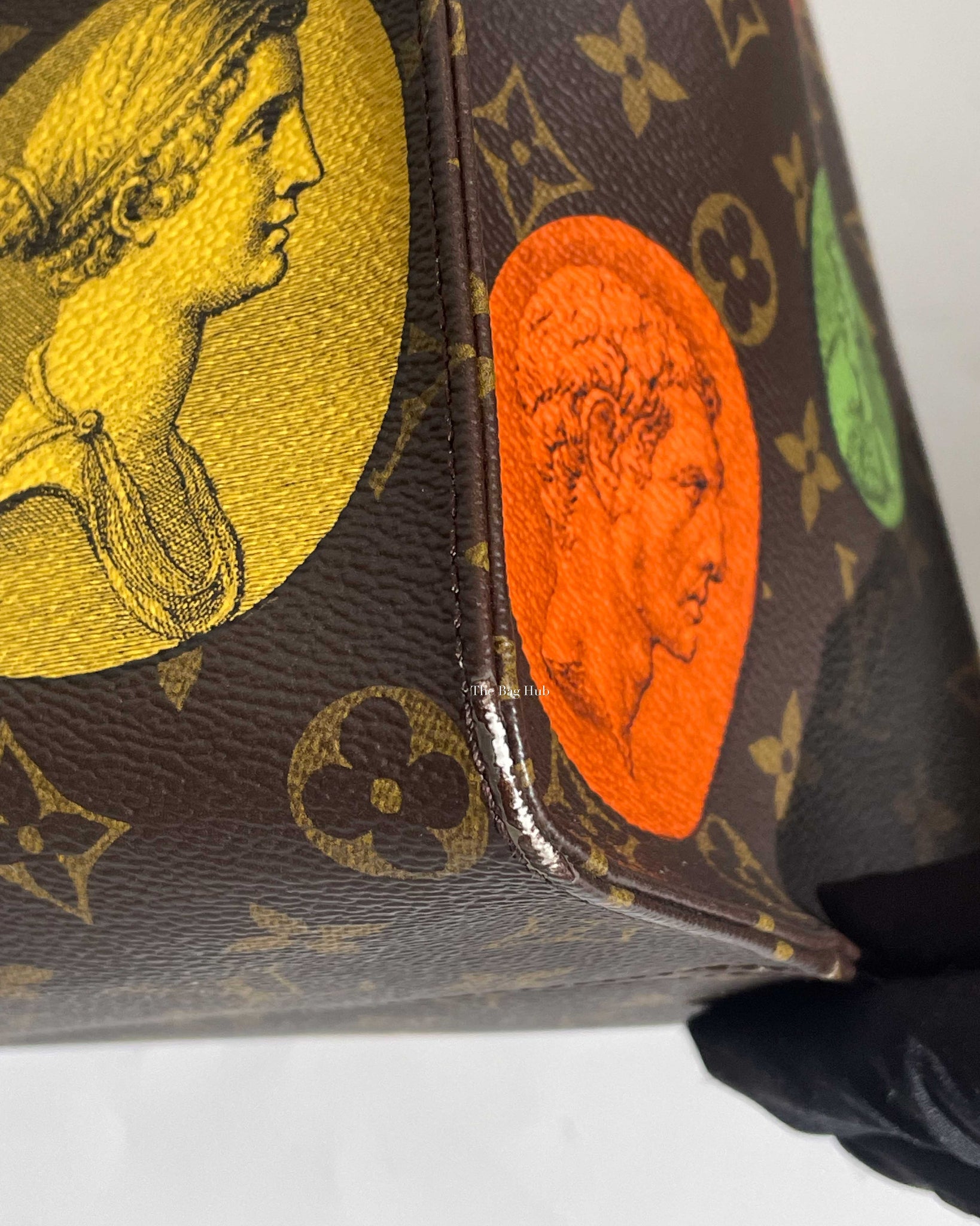 Louis Vuitton Monogram Cameo x Fornasetti Capsule OTG MM Bag-15