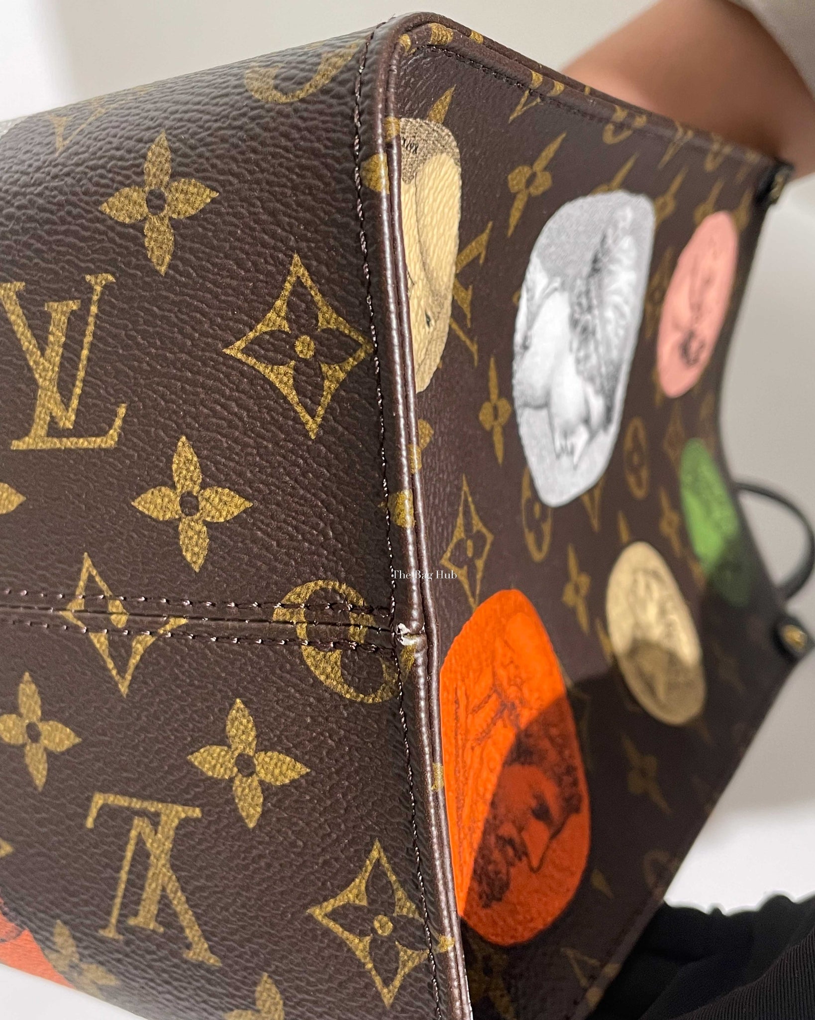 NEW IN BOX Louis Vuitton DAUPHINE MM Ltd. Ed. CAMEO FORNASETTI Handbag, 2  Straps