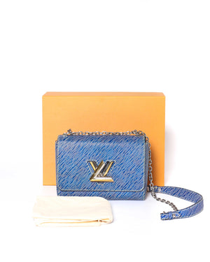 Louis Vuitton Indigo MM Epi Twist Shoulder Bag-13
