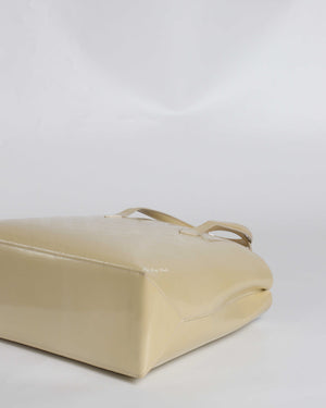 Louis Vuitton White Monogram Vernis Leather Wilshire MM Tote Bag-10