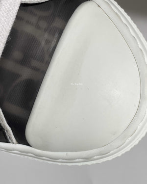 Dior Black/White Oblique Canvas Transparent B23 Low Top Sneakers Size 44-23