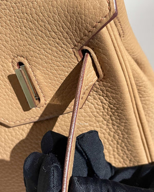 Hermes Trench Clemence Birkin 30 Bag-21