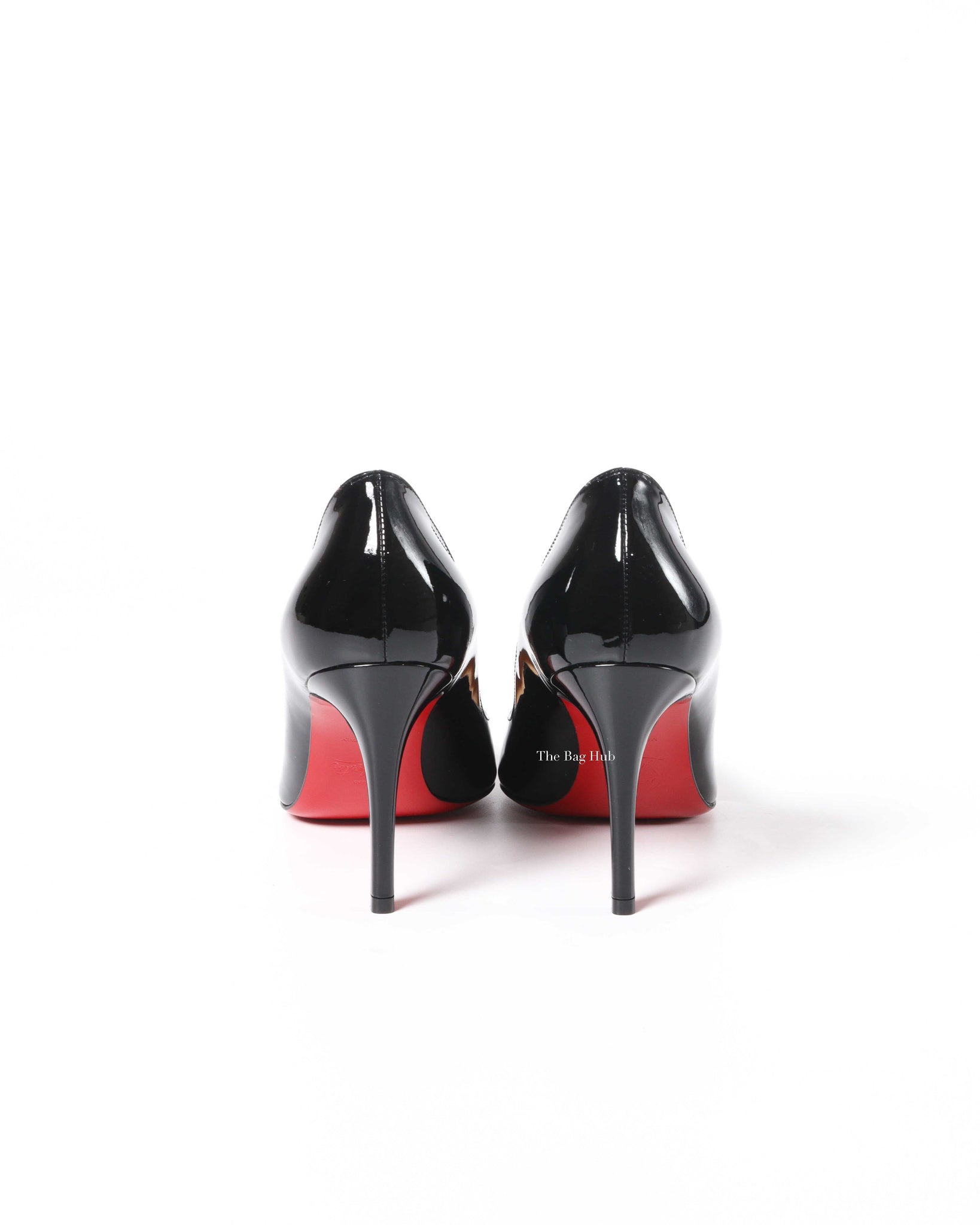Christian Louboutin Black Patent Pigalle Pumps Size 36.5