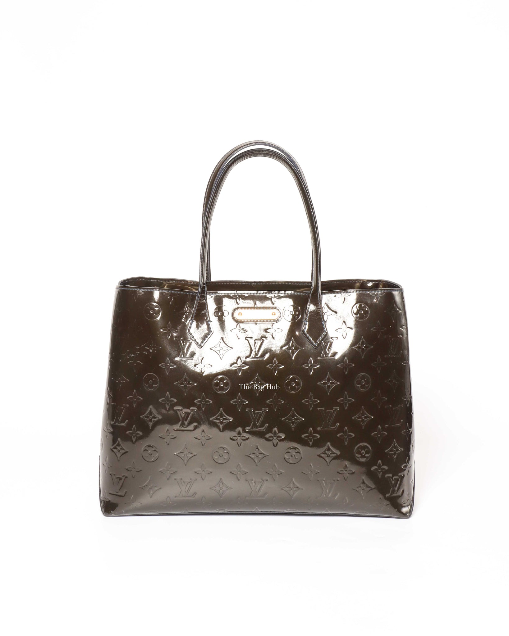 Louis Vuitton Black Wilshire MM Tote Bag