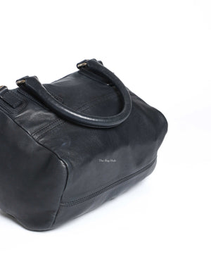 Givenchy Black Woven Medium Pandora GHW-8