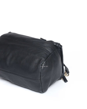 Givenchy Black Woven Medium Pandora GHW-10