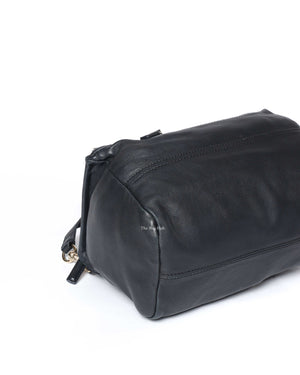 Givenchy Black Woven Medium Pandora GHW-9