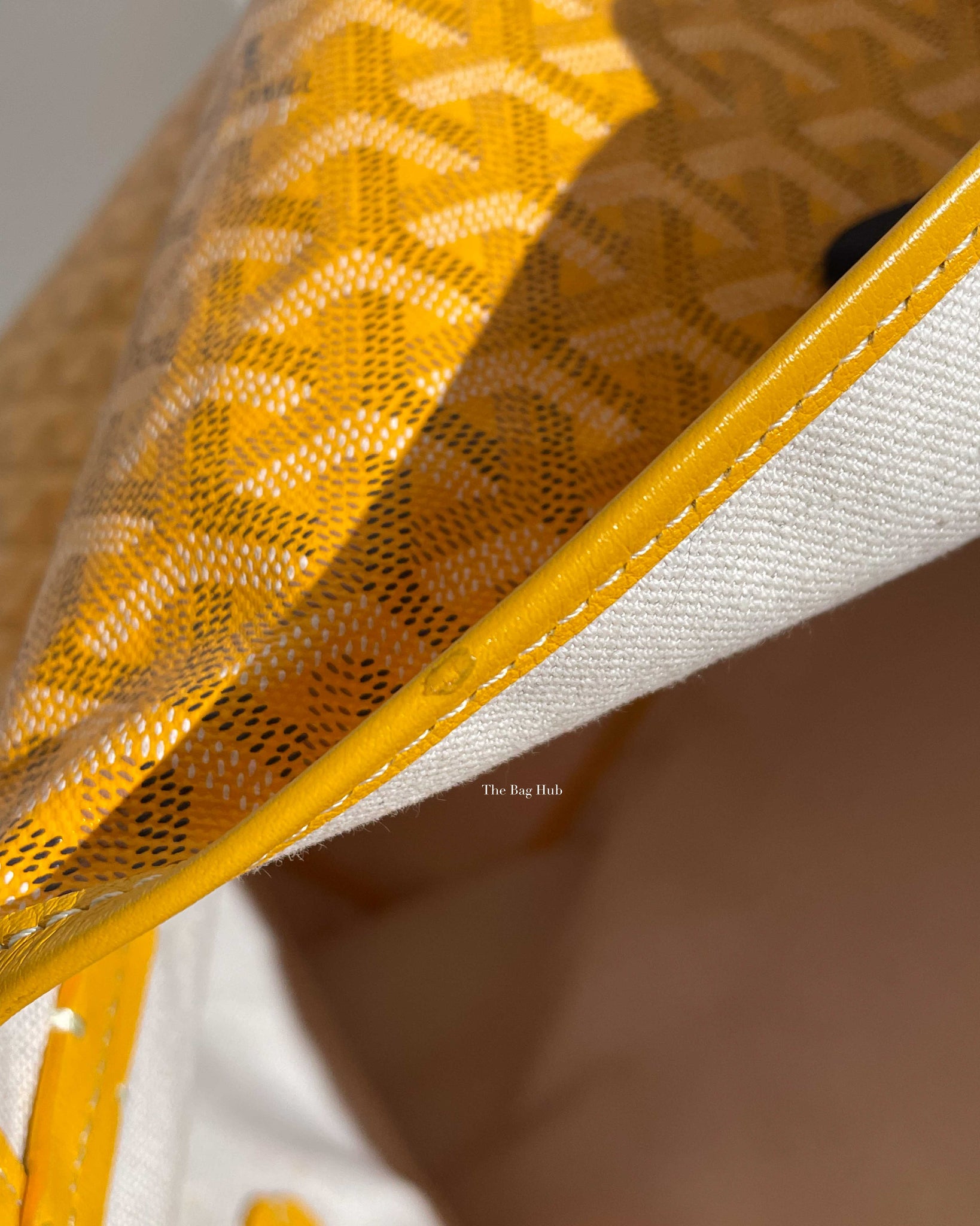 Goyard Yellow St. Louis GM Tote Bag-14