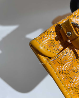 Goyard Yellow St. Louis GM Tote Bag-29