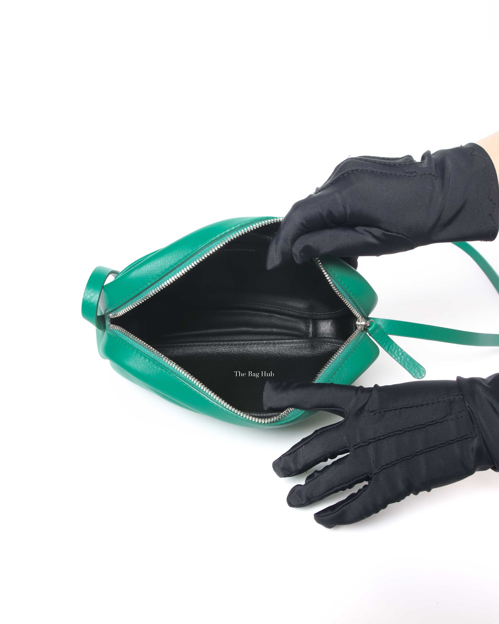 Balenciaga Green Everyday Camera Bag