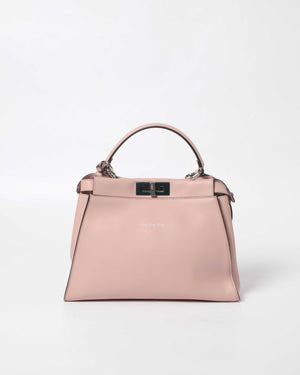 Fendi Soap Opale Leather Peekaboo Medium Bag-3