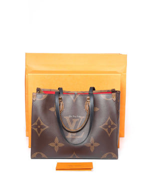 Louis Vuitton Reverse Monogram OTG MM Tote Bag