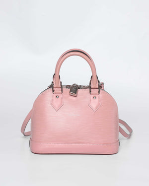 Louis Vuitton Sakura Pink Epi Alma BB Shoulder Handbag