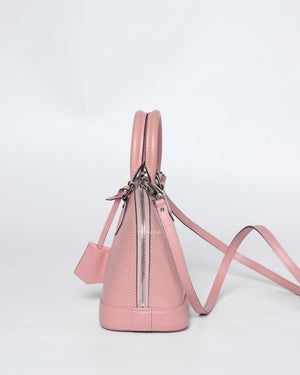 Louis Vuitton Sakura Pink Epi Alma BB Shoulder Handbag