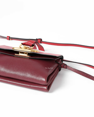 Valentino Red V Ring Crossbody Bag