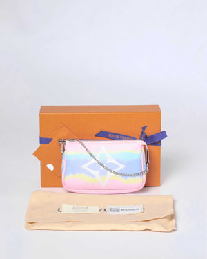 Louis Vuitton Pastel Monogram Escale Mini Pochette Accessories-13