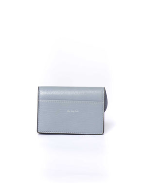 Dior Cloud Blue Saddle Flap Card Holder-3