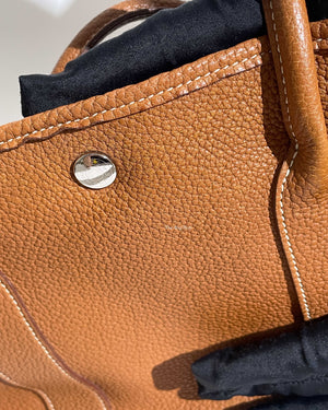 Hermes Fauve Leather Garden Party 36