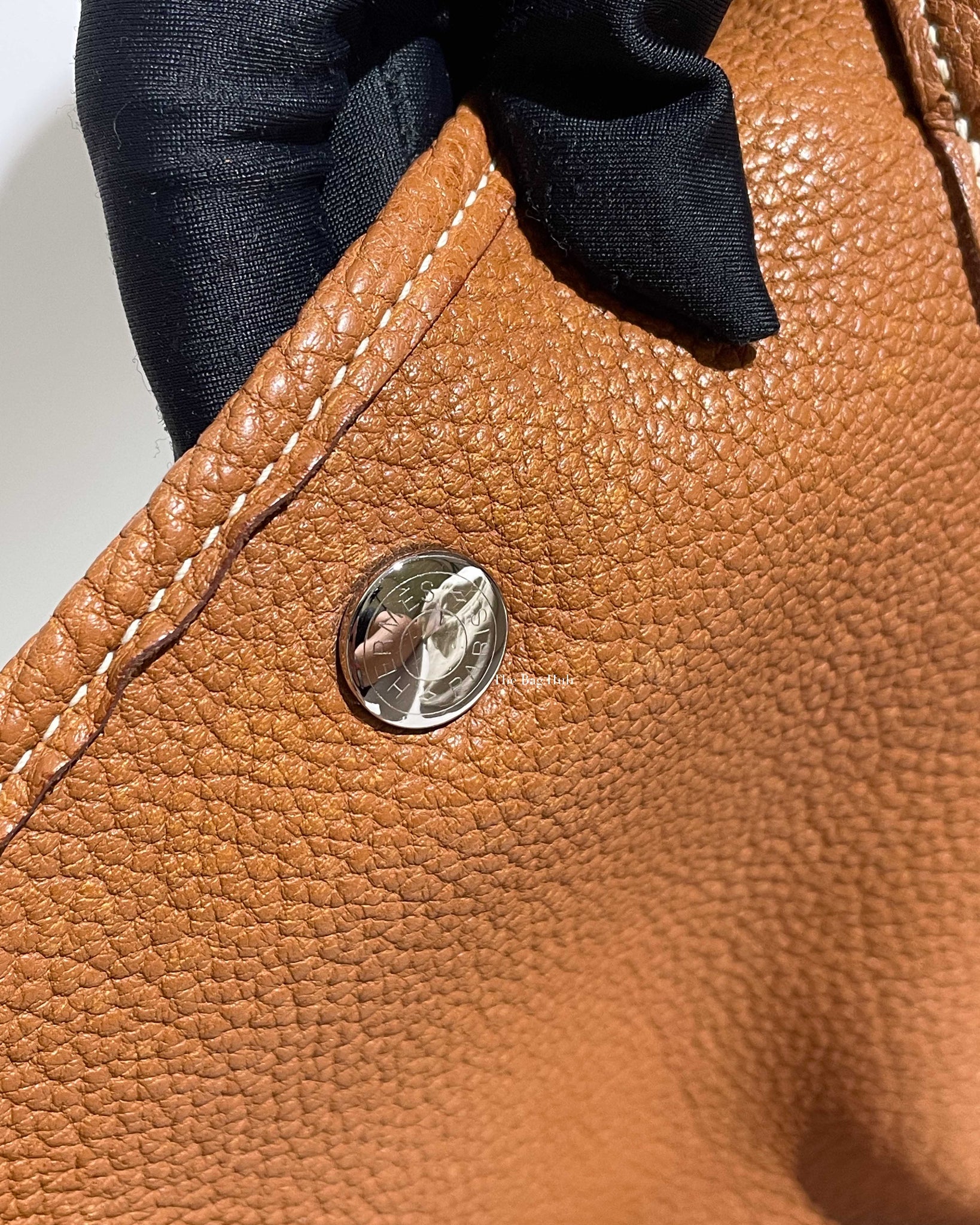 Hermes Fauve Leather Garden Party 36