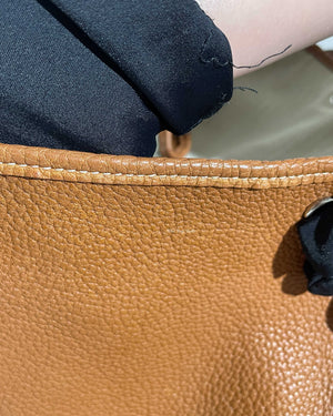 Hermes Fauve Leather Garden Party 36