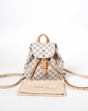 Louis Vuitton Damier Azur Sperone BB Backpack