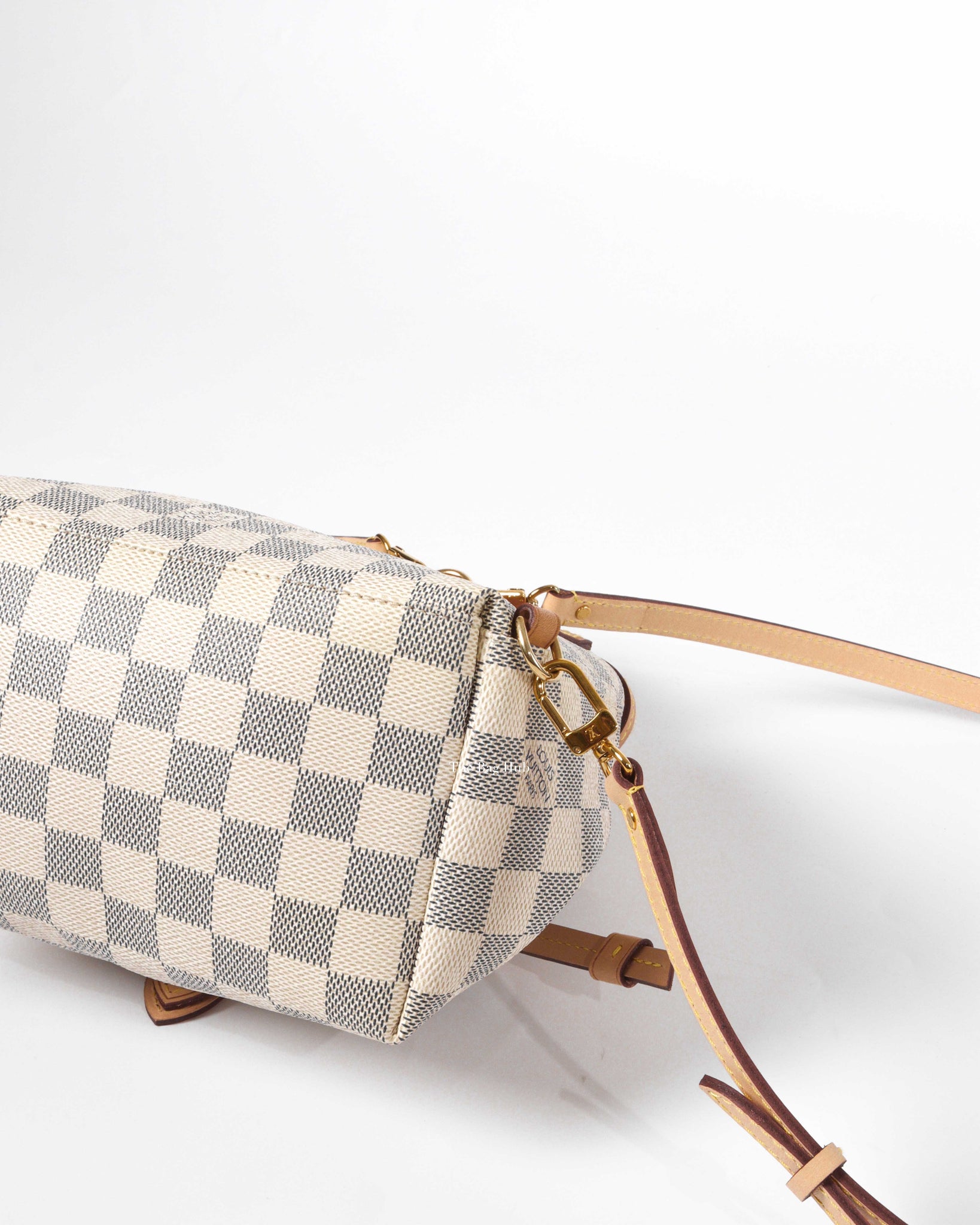 Louis Vuitton Damier Azur Sperone BB Mini Backpack Bookbag 860309
