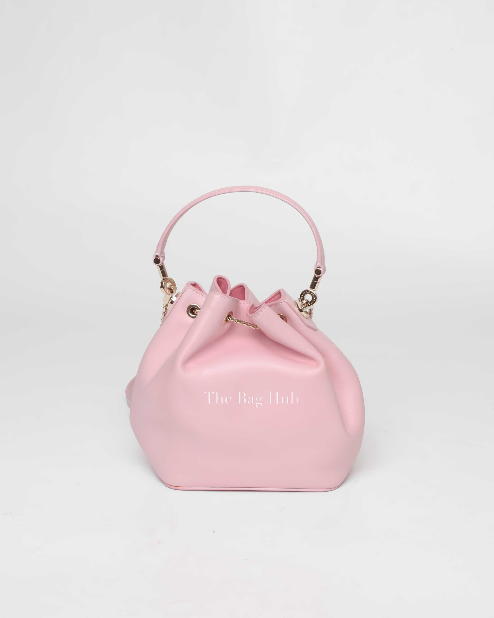 Bvlgari Pink Serpenti Forever Bucket Bag
