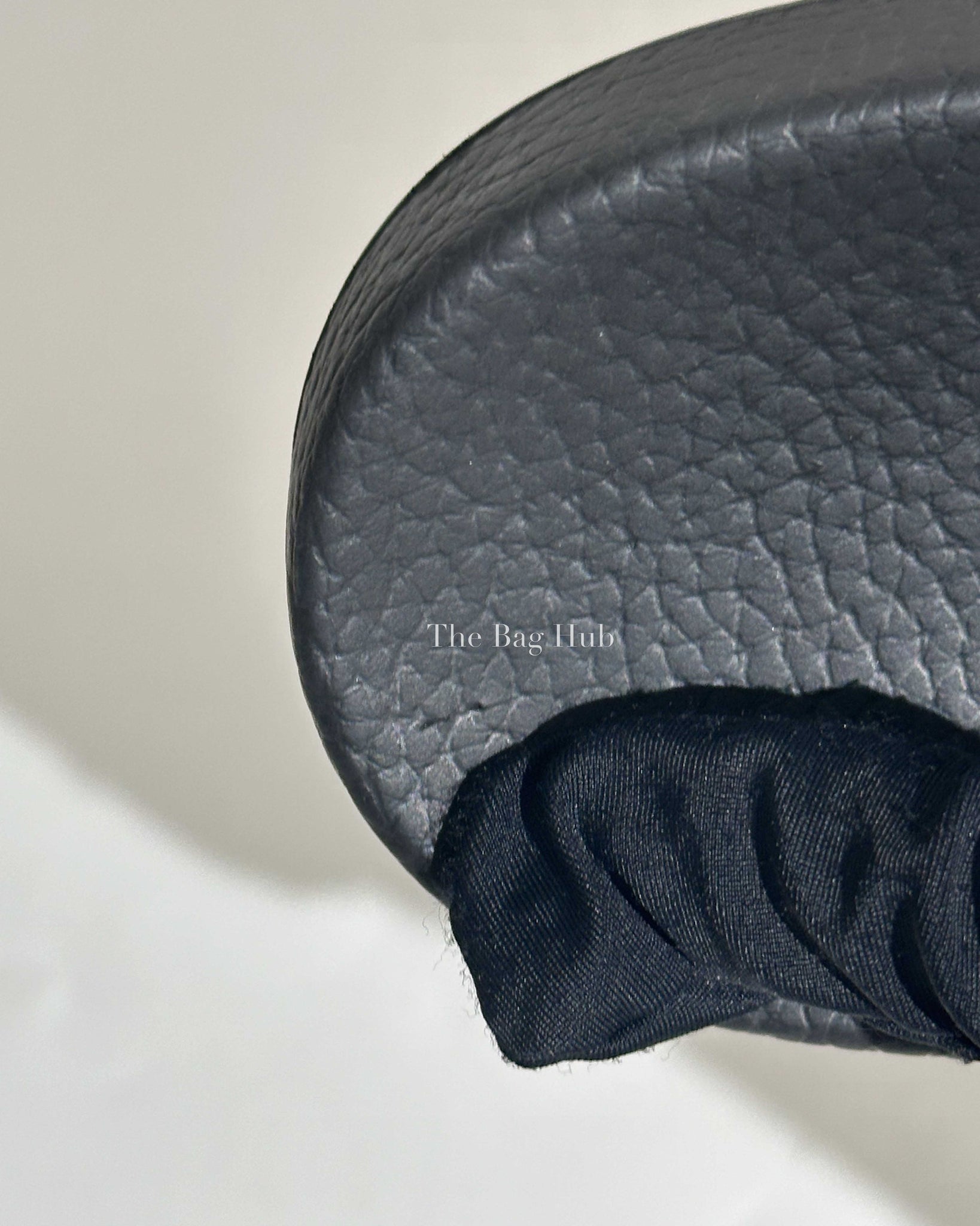 Valentino Black Rockstud Rubber Slider Sandals Size 41-17